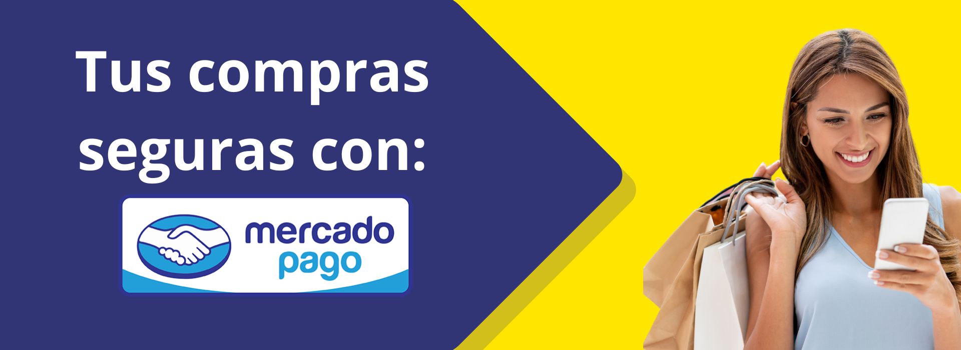 Tus compras seguras con mercado pago