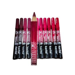 Delineador para Labios Velvet – Gama de 12 Piezas