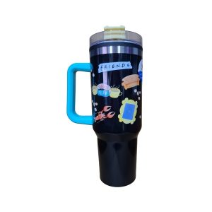 Termo Friends con Popote 1200ml